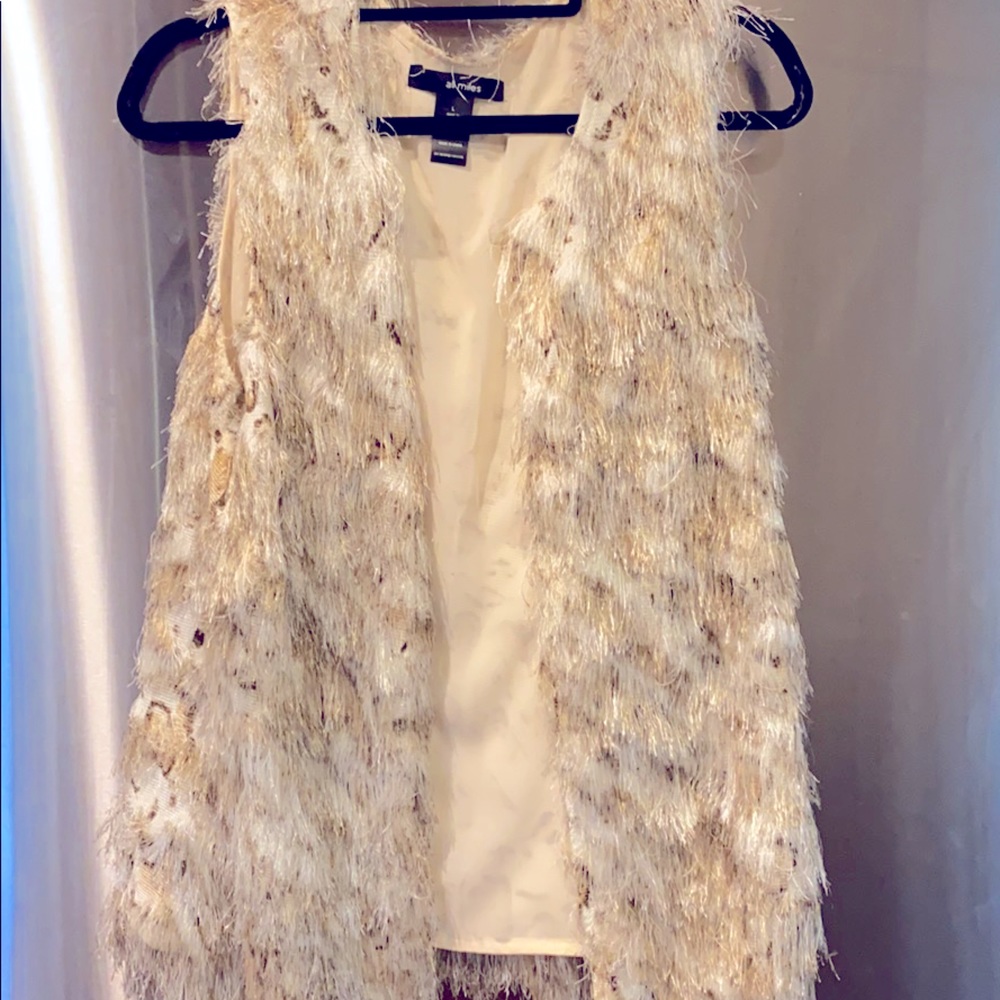 Cheetah Fringey Vest